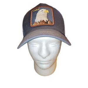 Source Unknown Blue Eagle Patch Hat